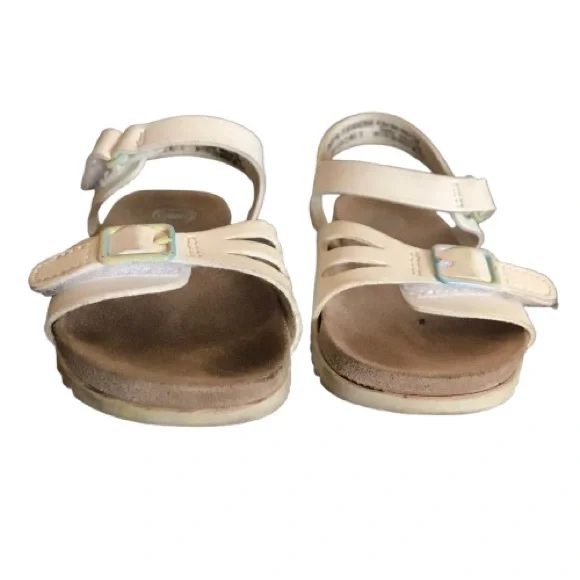 Kids White Sandals - Picture 2 of 5